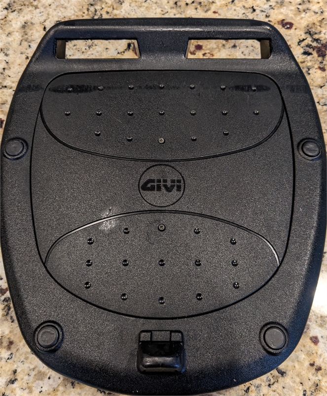Givi topcase mount and k1300s mounting rails